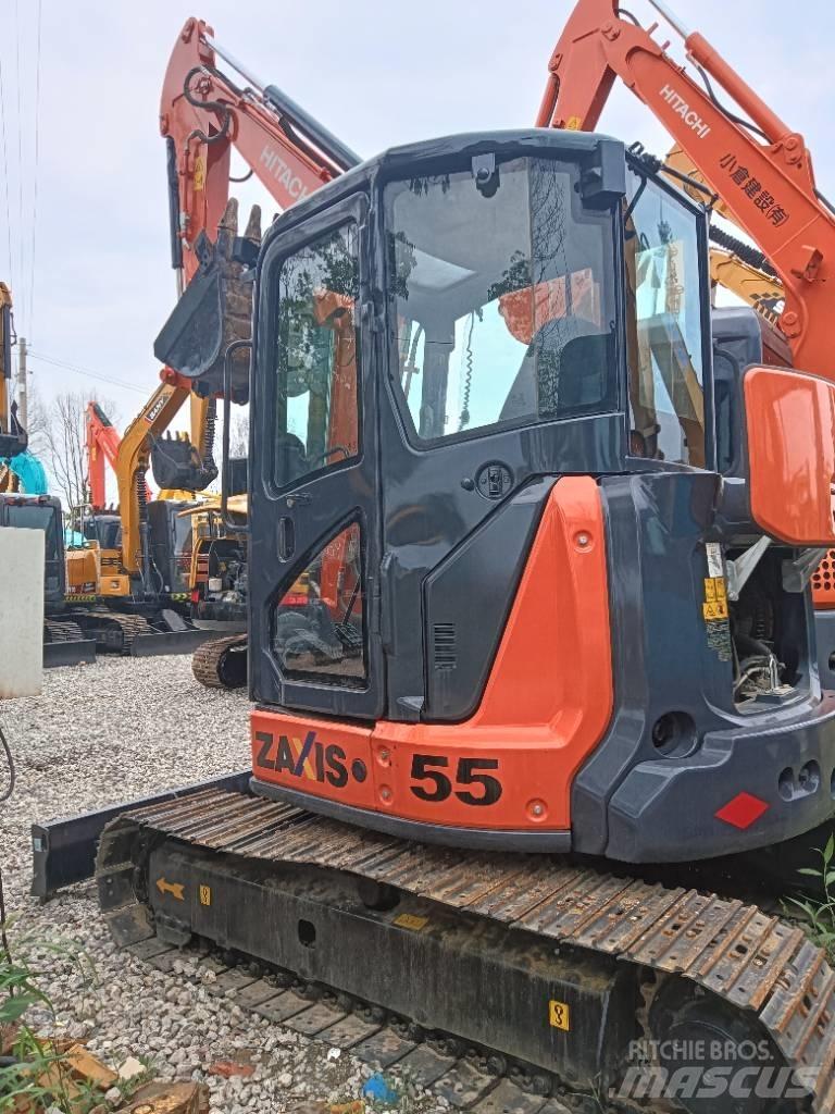 Hitachi ZX55 Mini ekskavatoriai < 7 t
