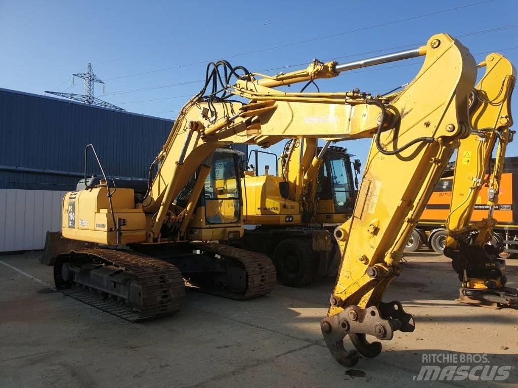 Komatsu PC160LC-7 Vikšriniai ekskavatoriai