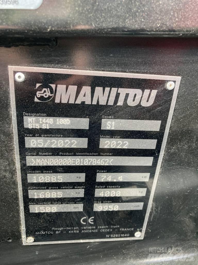 Manitou MT 1440 Teleskopiniai krautuvai