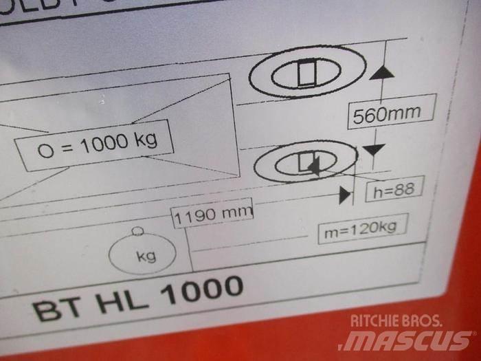 BT HL 1000 Rankiniai vėžimėliai