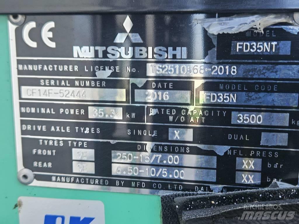 Mitsubishi FD35N Dyzeliniai krautuvai
