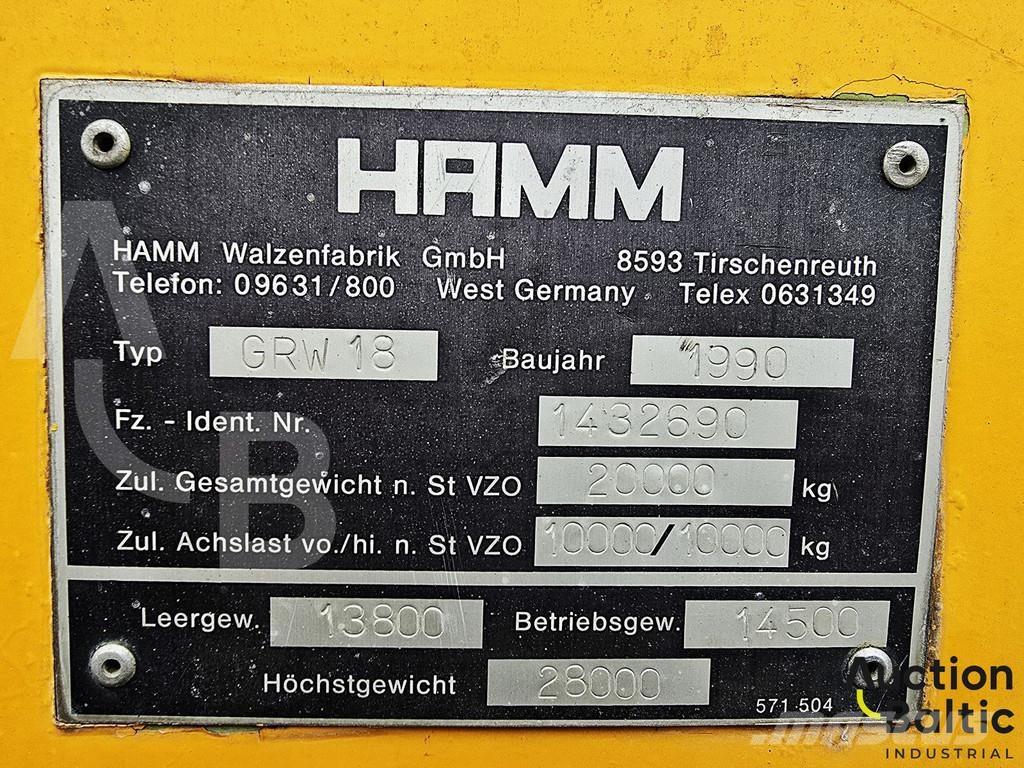 Hamm GRW 18 Pneumo volai