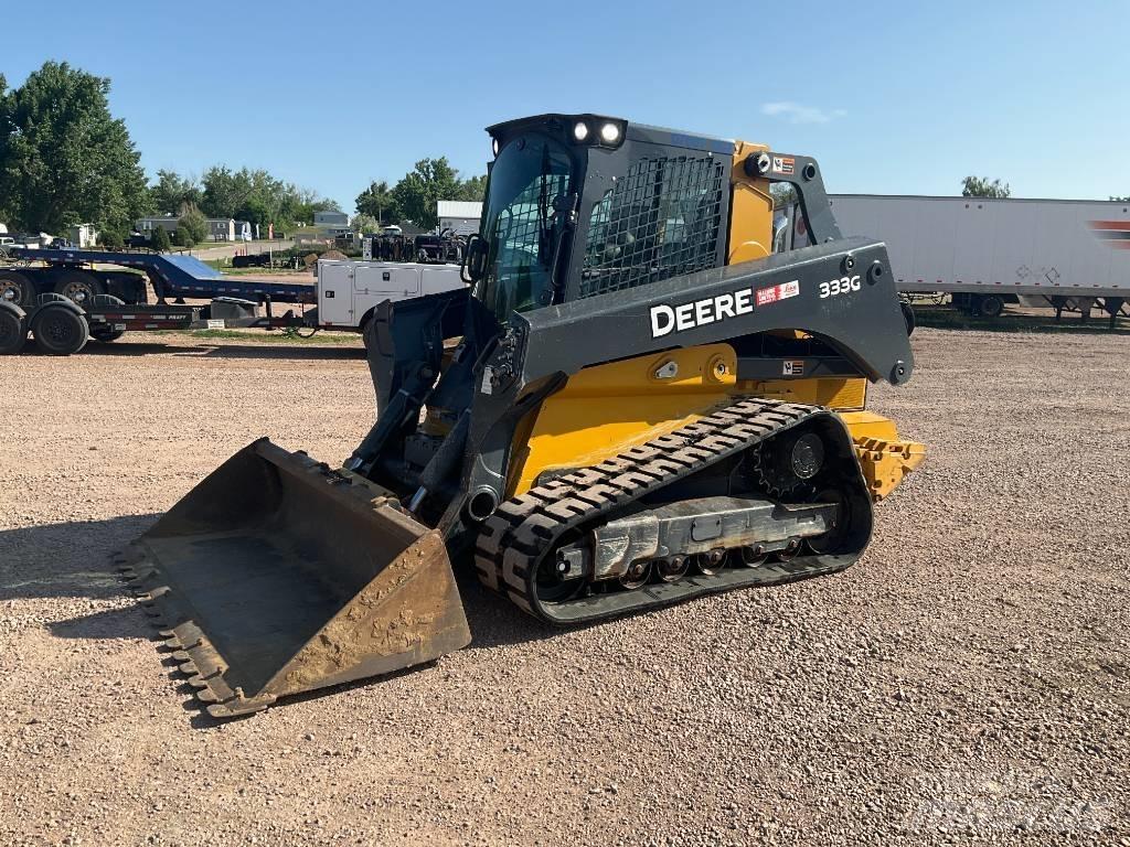 John Deere 333G Krautuvai su šoniniu pasukimu
