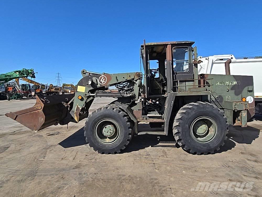 Ahlmann AS 12 B Naudoti ratiniai krautuvai