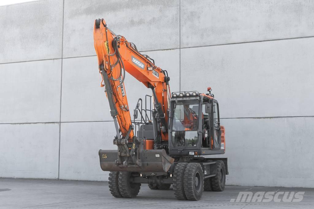 Doosan DX 140 W Ratiniai ekskavatoriai