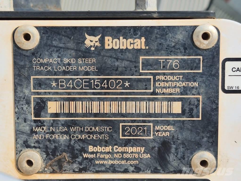 Bobcat T 76 Krautuvai su šoniniu pasukimu
