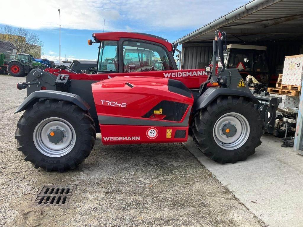 Weidemann T7042 Teleskopiniai krautuvai žemės ūkiui