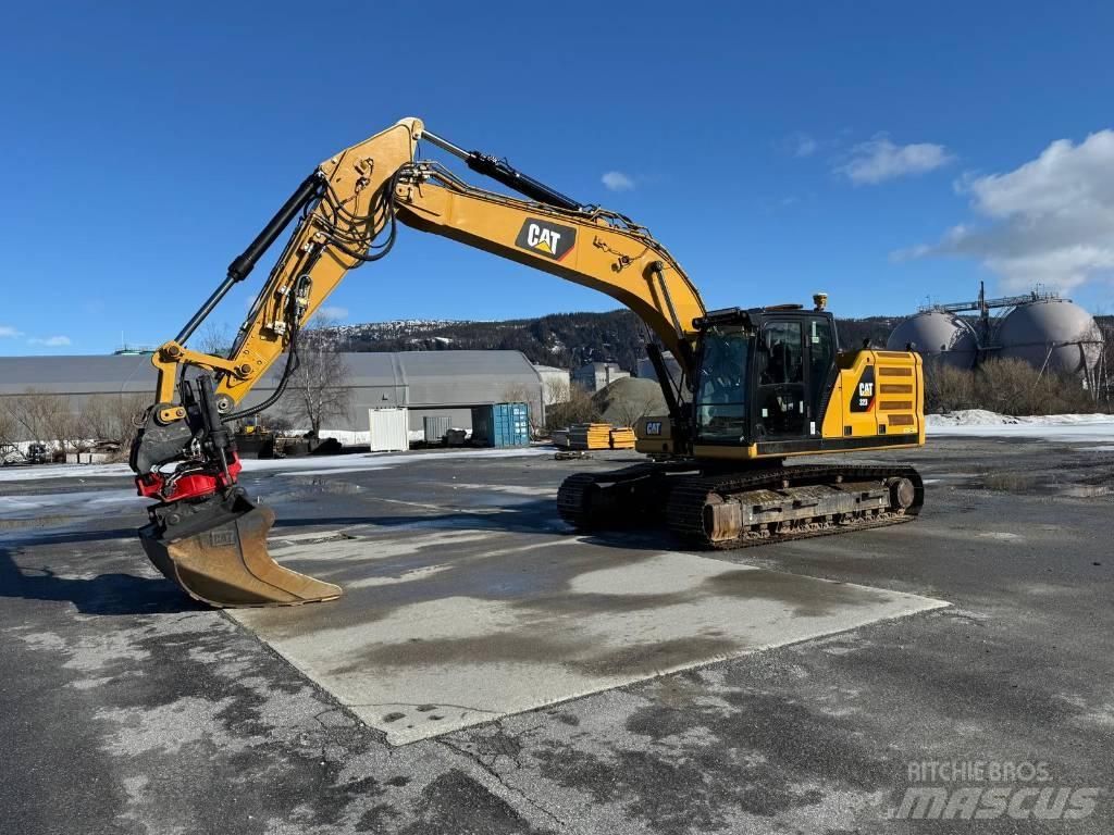 CAT 323 NG Vikšriniai ekskavatoriai