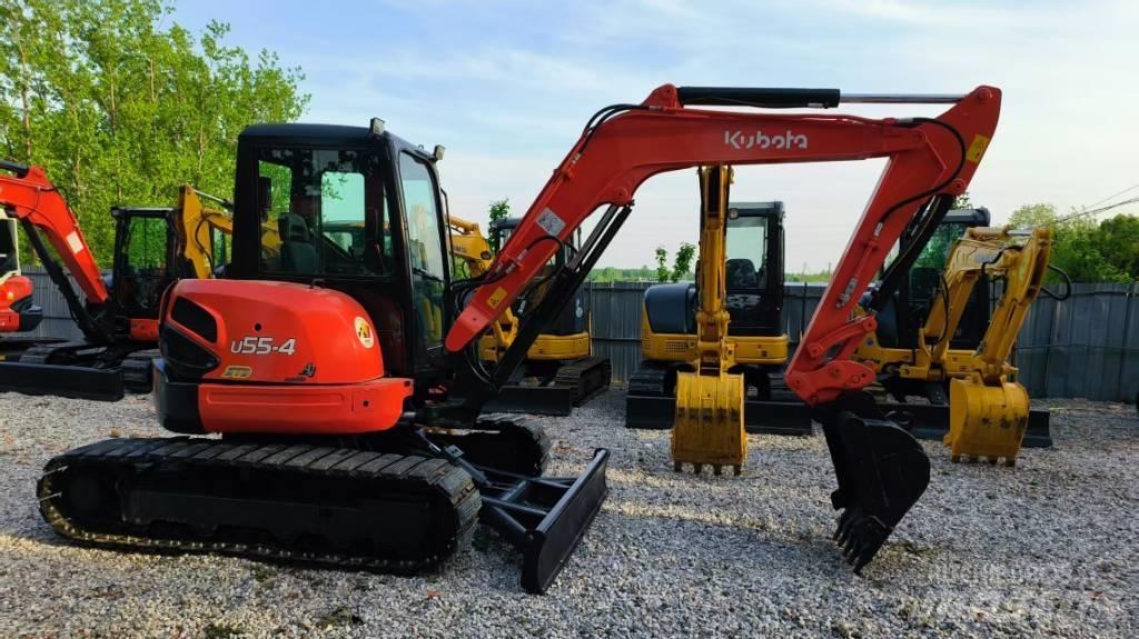 Kubota U 55-4 Mini ekskavatoriai < 7 t