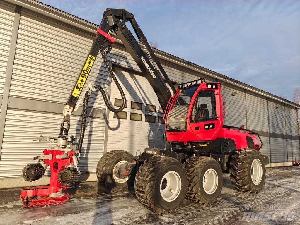 Komatsu 911 Miško technika (Harvesteriai)