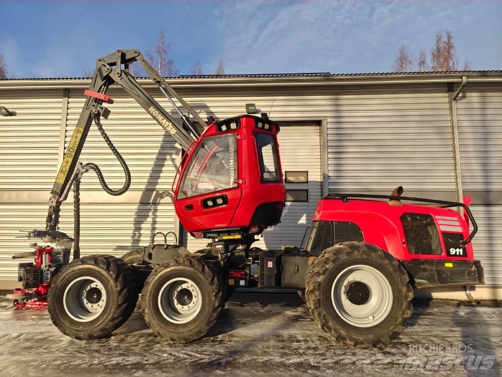 Komatsu 911 Miško technika (Harvesteriai)