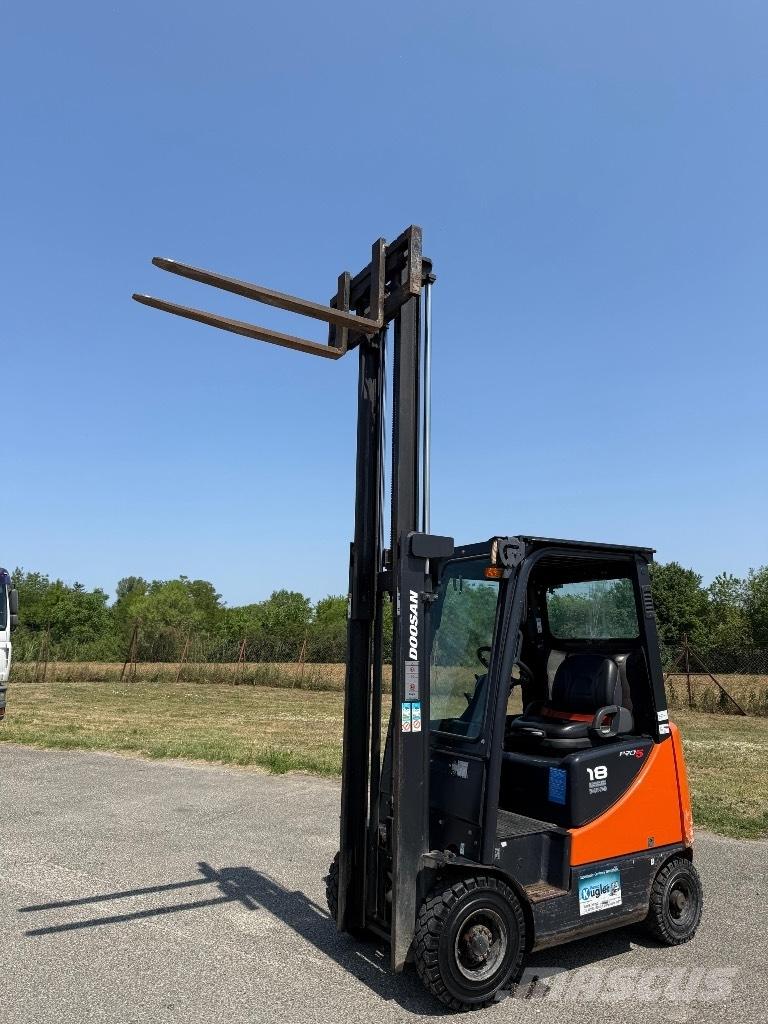 Doosan g185 5 LPG (dujiniai) krautuvai