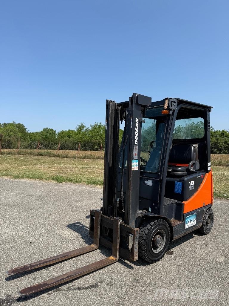 Doosan g185 5 LPG (dujiniai) krautuvai