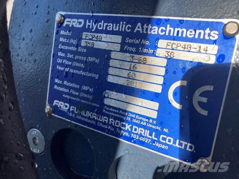 Furukawa FCP40 Griebtuvai