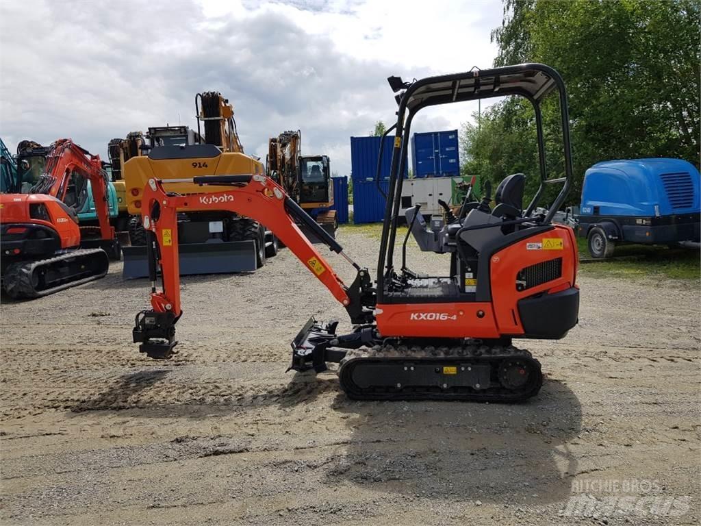 Kubota KX016-4 Mini ekskavatoriai < 7 t