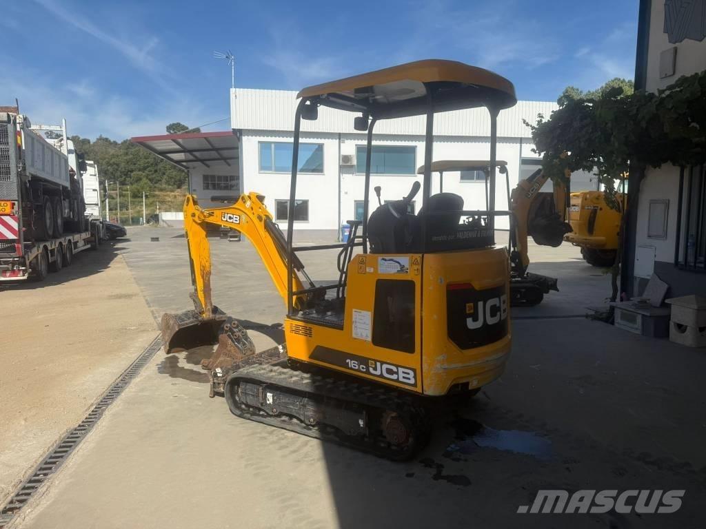 JCB 16 C-1 Mini ekskavatoriai < 7 t