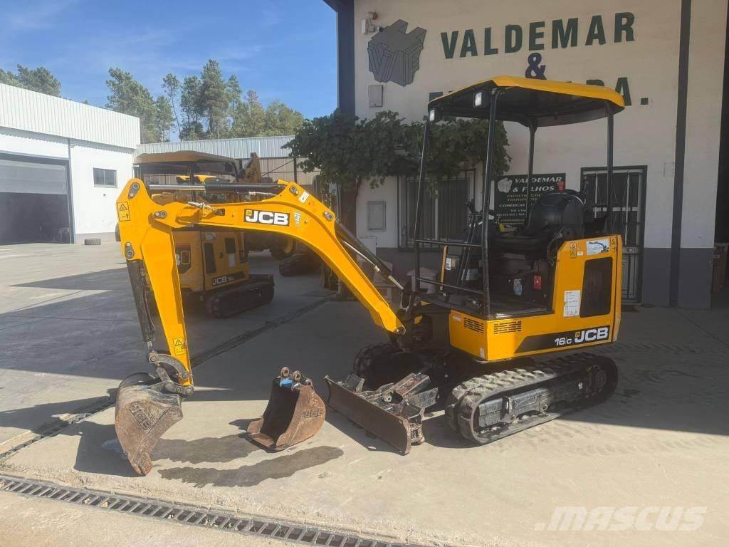 JCB 16 C-1 Mini ekskavatoriai < 7 t