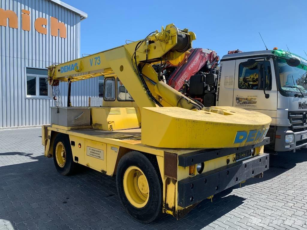 Demag V 73 Neapdoroto reljefo kranai