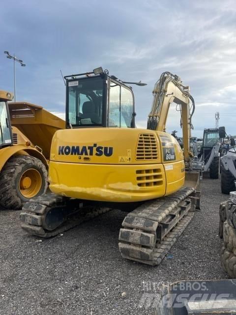 Komatsu PC80MR Teleskopiniai krautuvai