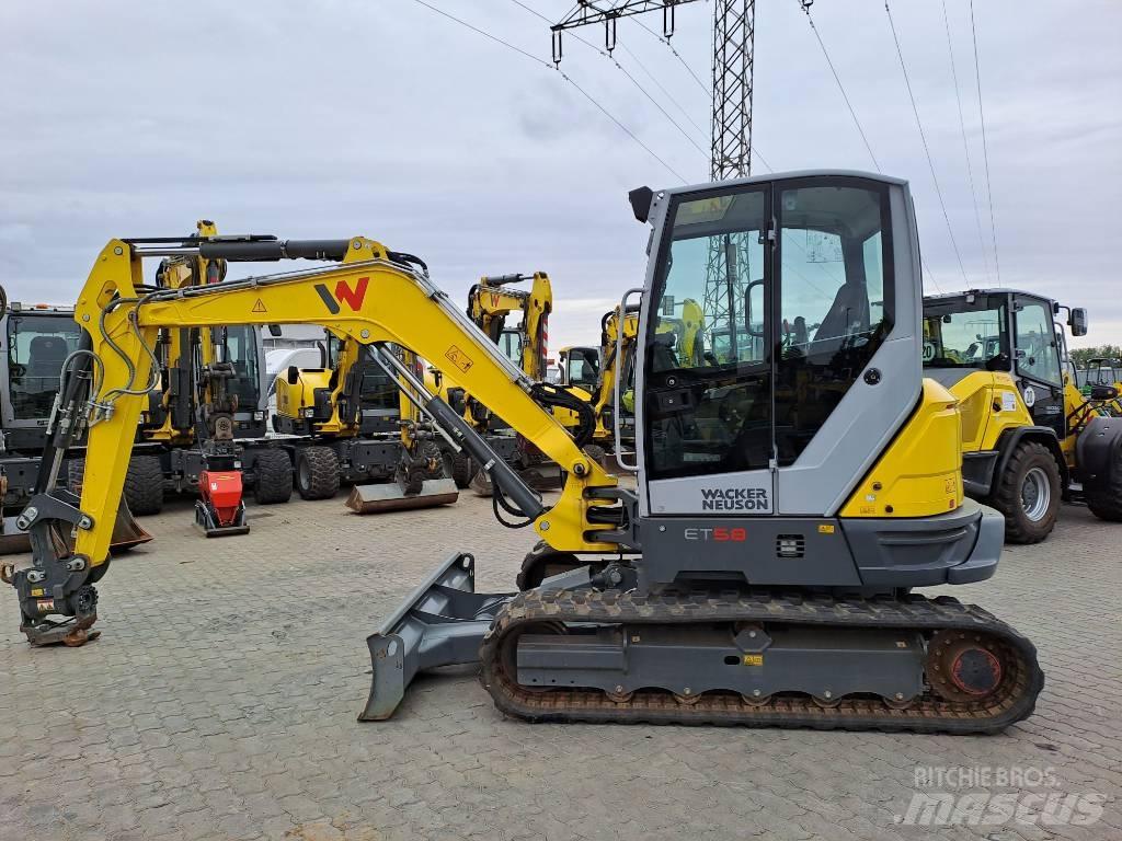 Wacker Neuson ET 58 Vikšriniai ekskavatoriai