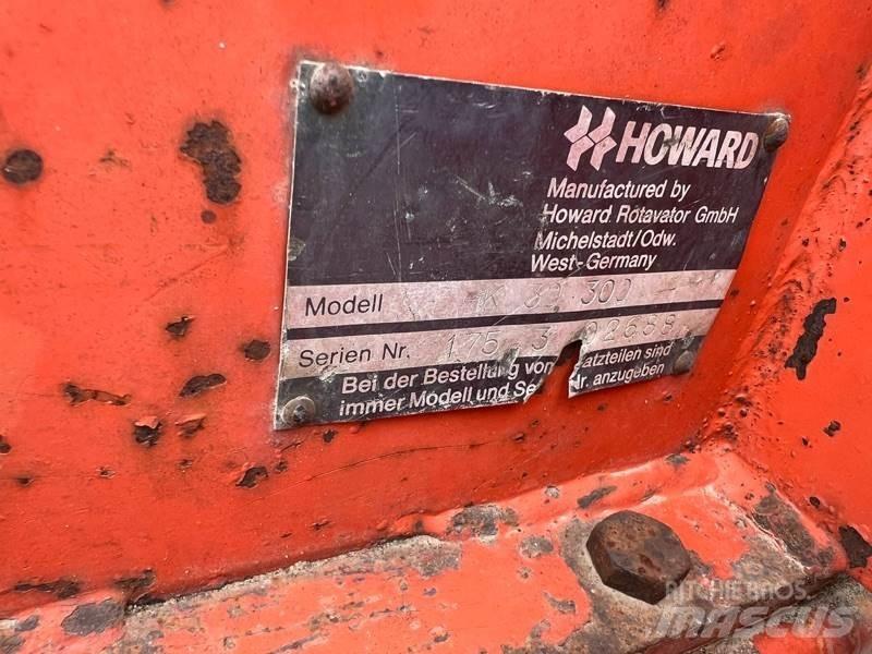 Howard HK 30 300 Varomosios akėčios ir žemės frezos