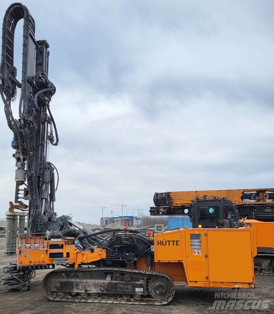 Hütte HBR605 Polių kalimo technika