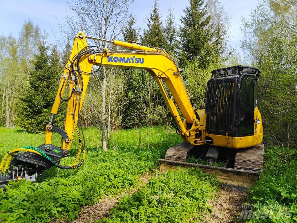 Komatsu PC 80 MR-5 Vidutinės galios ekskavatoriai 7-12 t