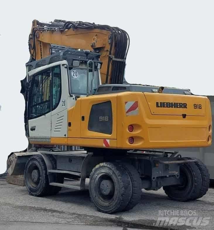 Liebherr A 918 Litr. Ratiniai ekskavatoriai