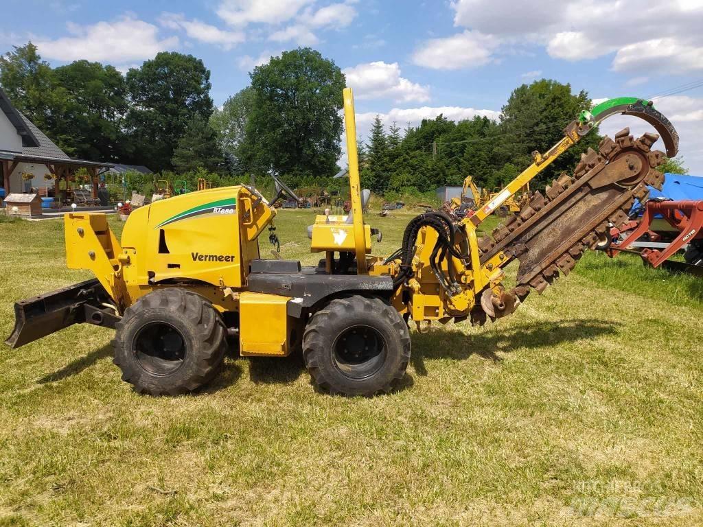 Vermeer RT650 Tranšėjų ekskavatoriai