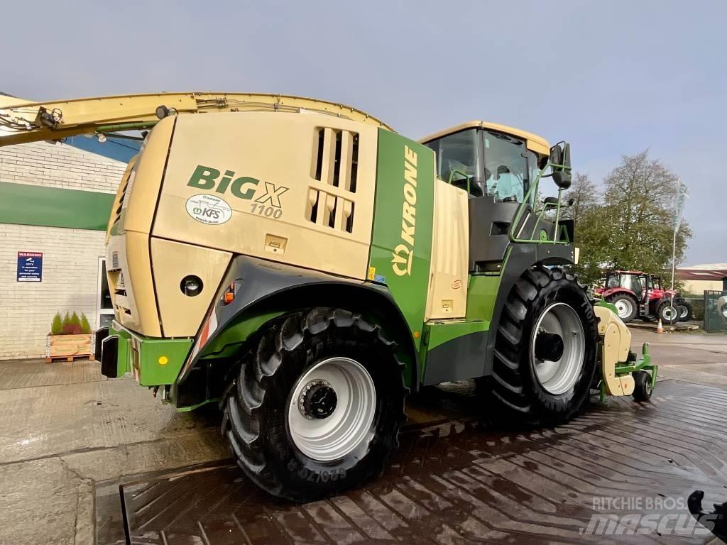 Krone Big X 1100 Pašarų ruošimo technika