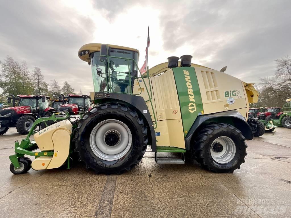 Krone Big X 1100 Pašarų ruošimo technika