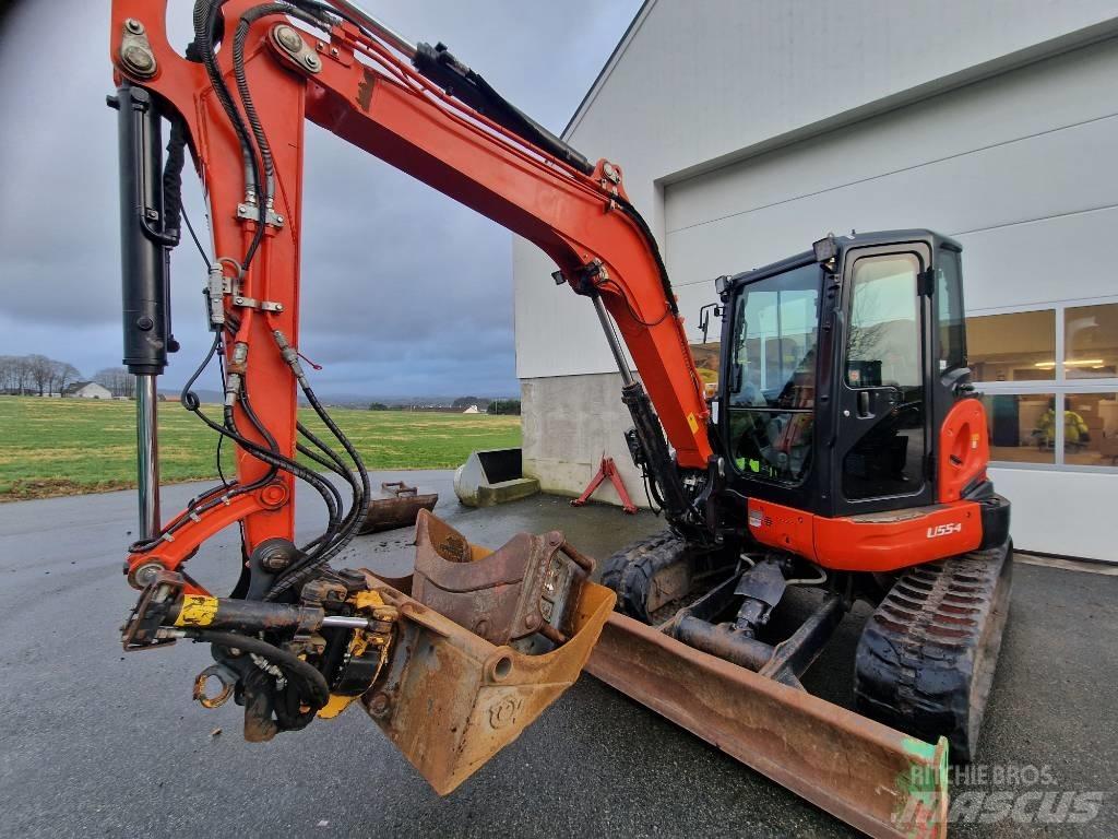 Kubota U 55-4 Mini ekskavatoriai < 7 t