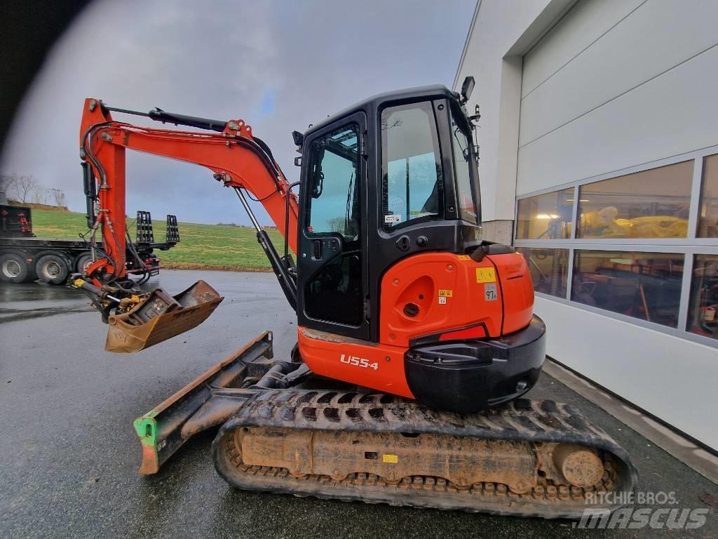 Kubota U 55-4 Mini ekskavatoriai < 7 t