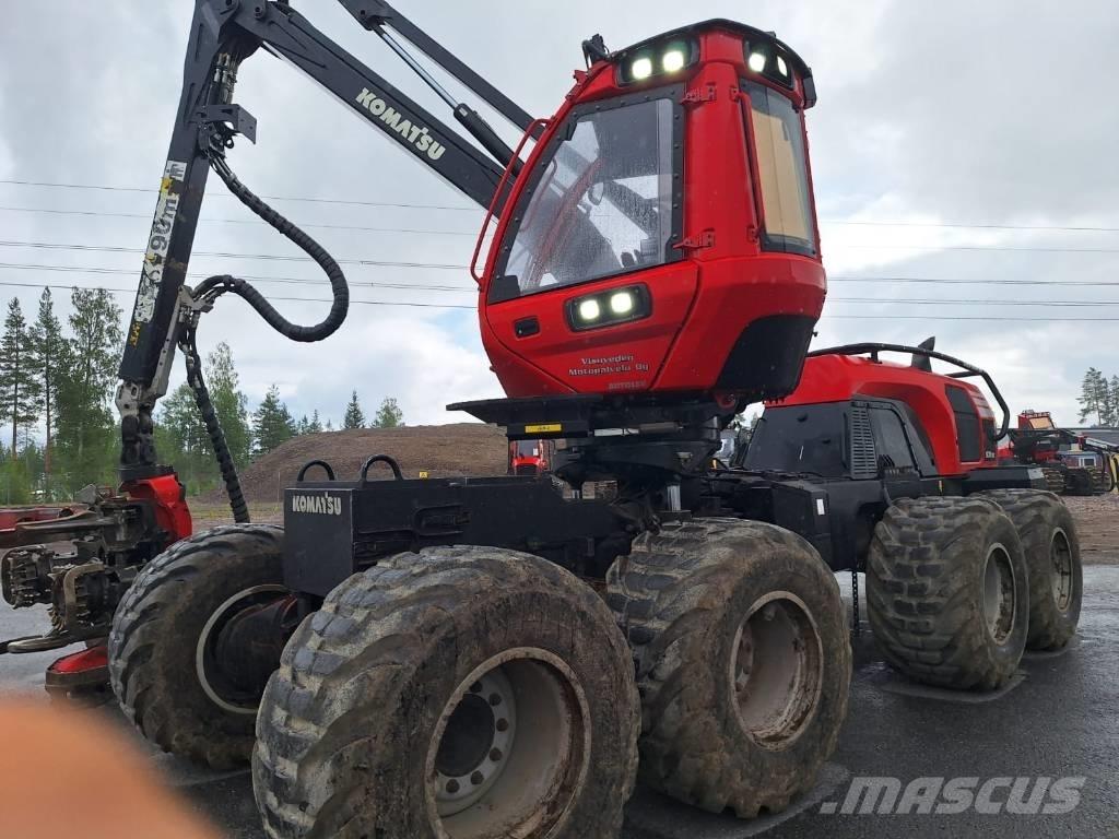 Komatsu 931XC Miško technika (Harvesteriai)
