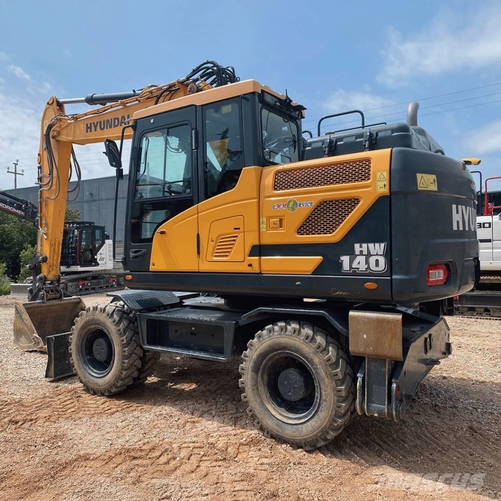 Hyundai HW140 Ratiniai ekskavatoriai