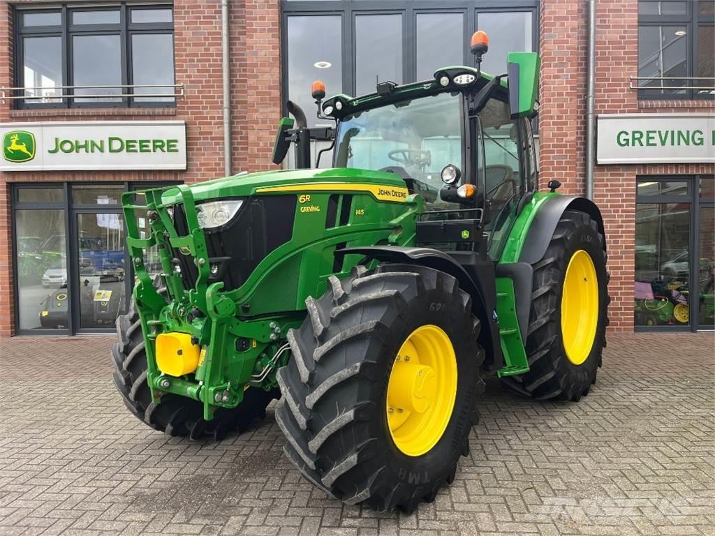 John Deere 6R145 Traktoriai