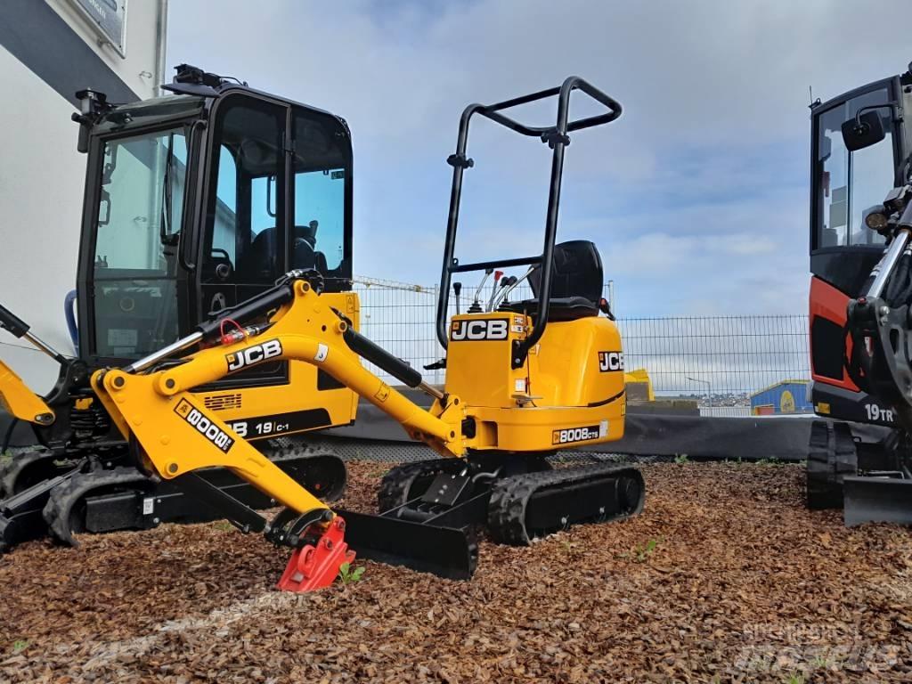 JCB 8008 CTS Mini ekskavatoriai < 7 t