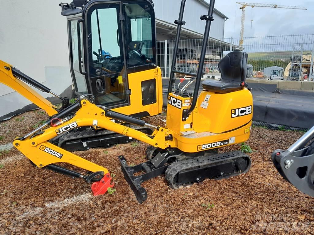 JCB 8008 CTS Mini ekskavatoriai < 7 t
