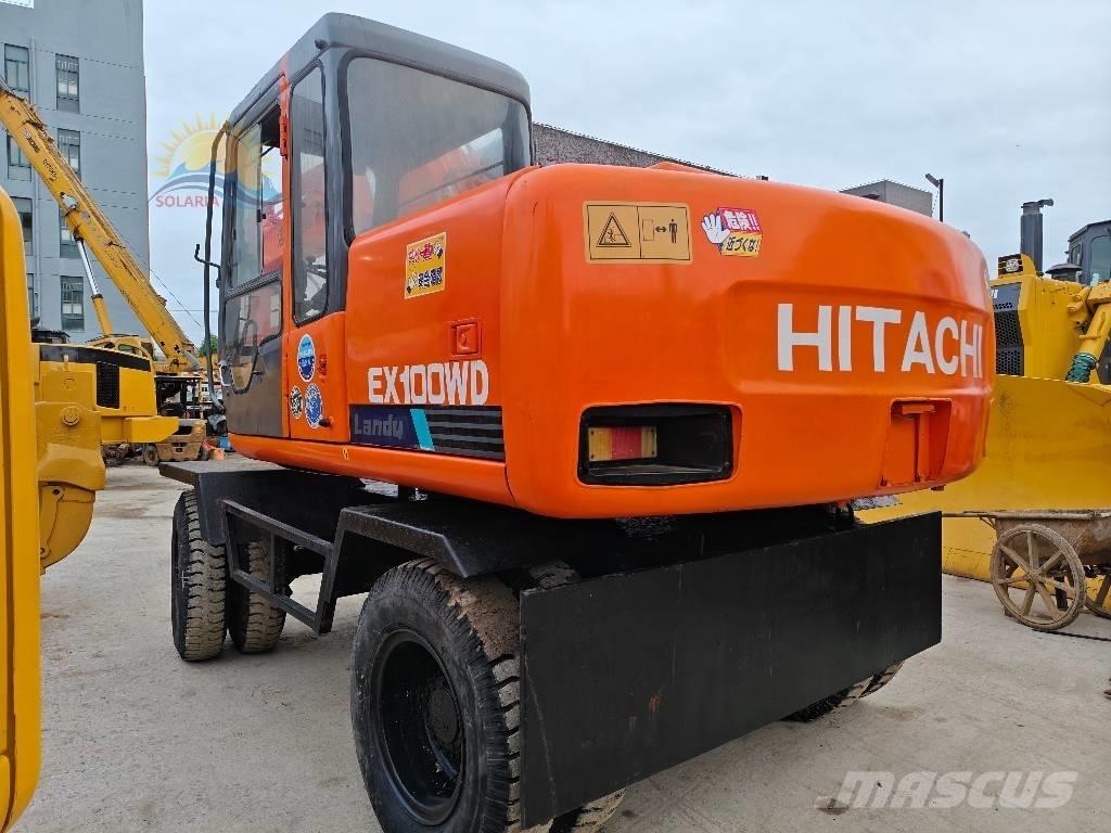 Hitachi EX 100 W D Ratiniai ekskavatoriai