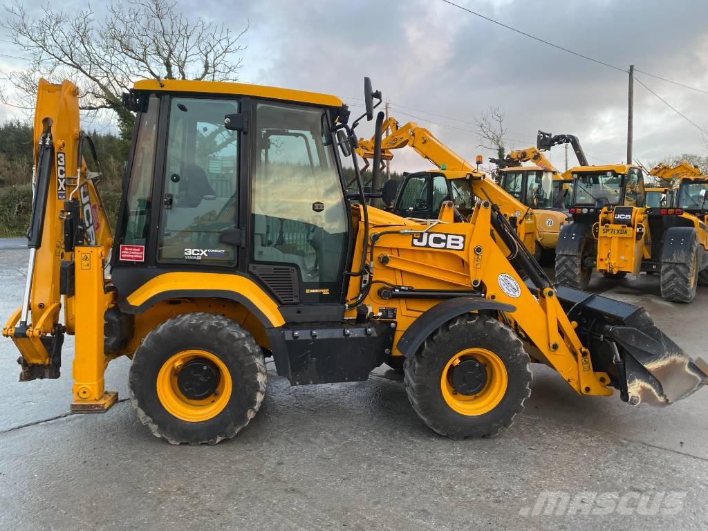 JCB 3CX Compact Ekskavatoriniai krautuvai