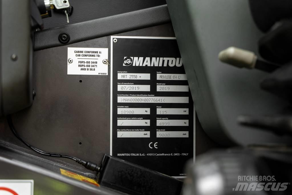 Manitou MRT 2550 Teleskopiniai krautuvai