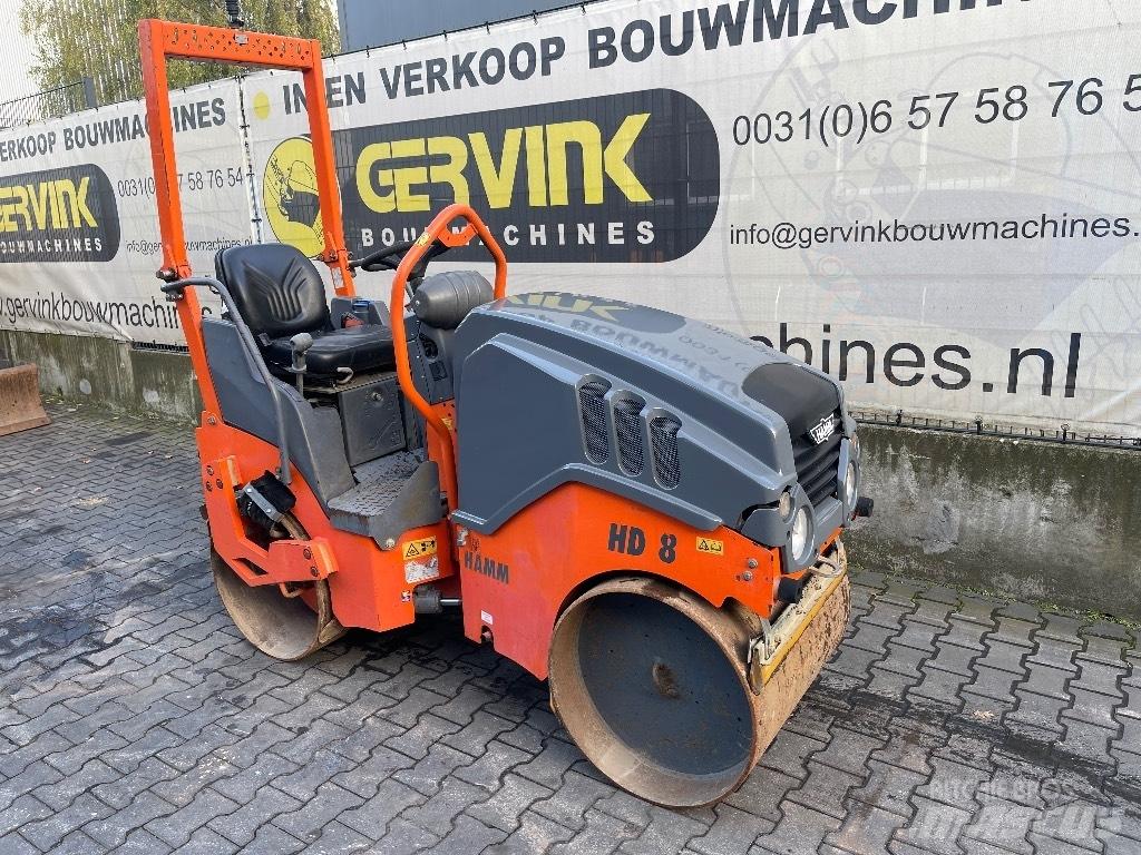 Hamm HD 8 VV Porinių būgnų volai