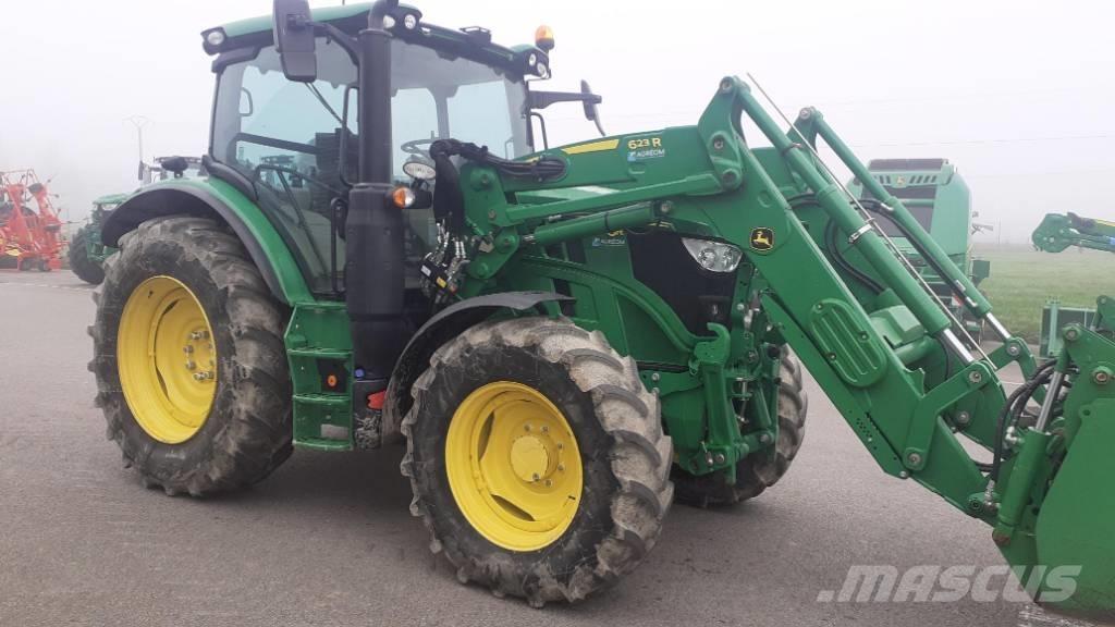 John Deere 6R120 Traktoriai