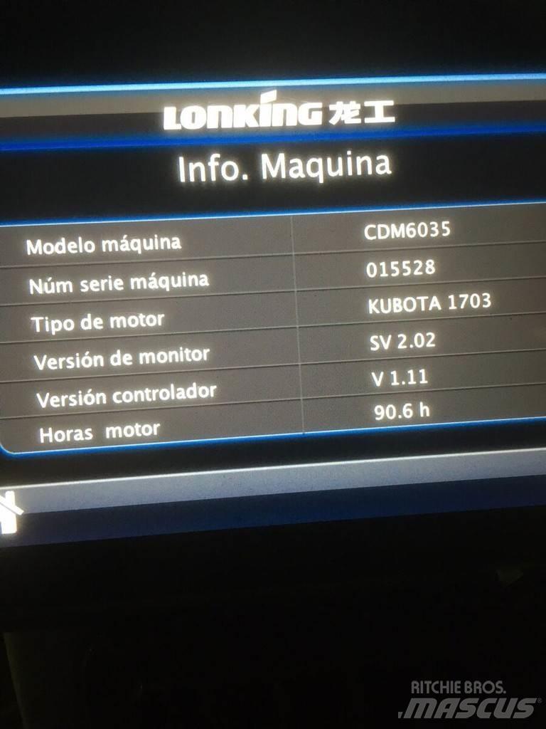 Lonking CDM6035 Mini ekskavatoriai < 7 t