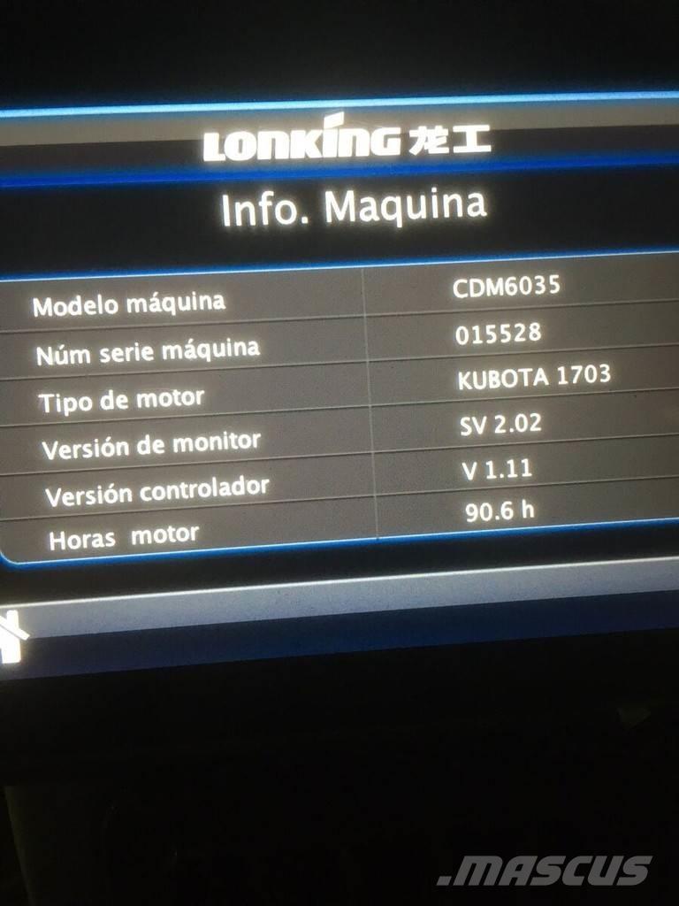 Lonking CDM6035 Mini ekskavatoriai < 7 t
