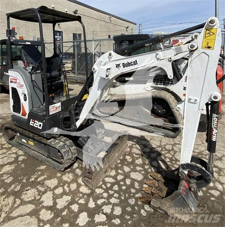 Bobcat E20 Mini ekskavatoriai < 7 t