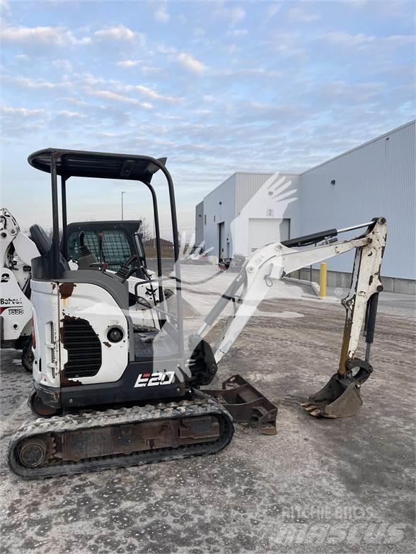 Bobcat E20 Mini ekskavatoriai < 7 t