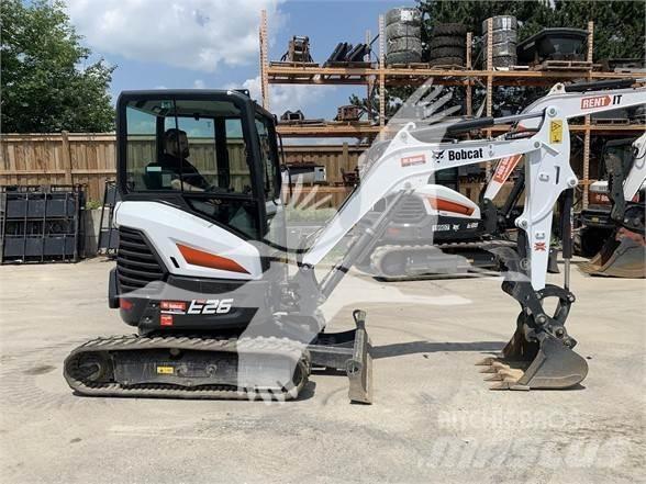 Bobcat E26 Mini ekskavatoriai < 7 t