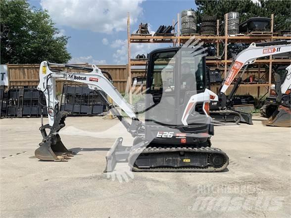 Bobcat E26 Mini ekskavatoriai < 7 t