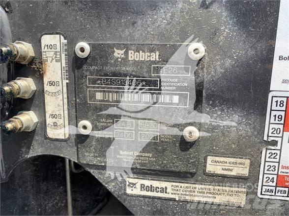 Bobcat E26 Mini ekskavatoriai < 7 t